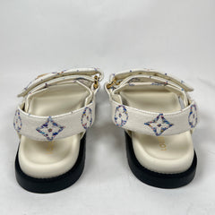 Louis Vuitton Monogram Sunset Comfort Sandals Size 39