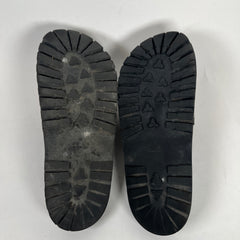 Gucci Black Classic Stripe Logo Slides Size GG 11