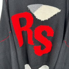Raf Simons 'Love New York RS' Cropped Knit Sweater Size S