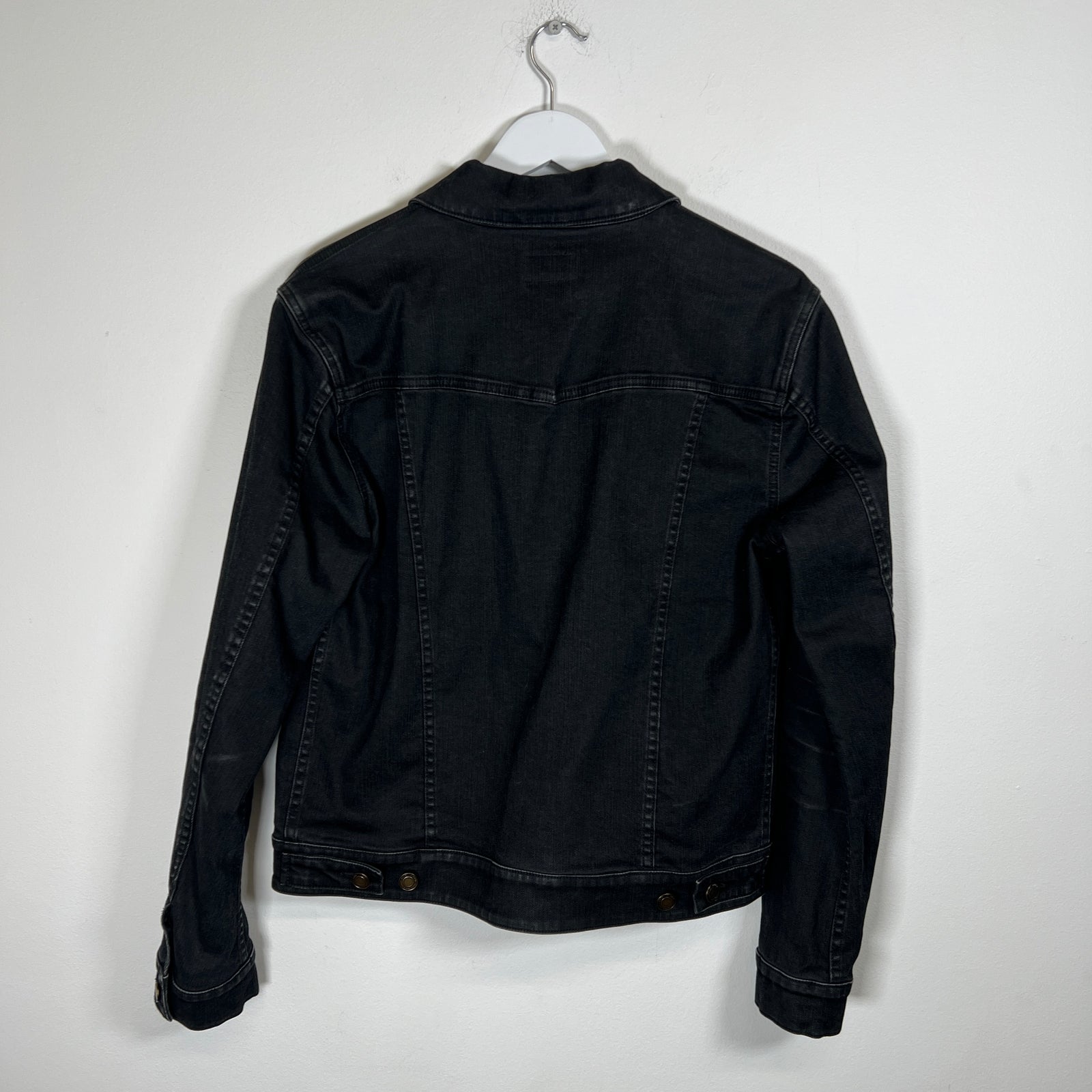Saint Laurent Black Jean Jacket Size M