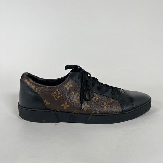Louis Vuitton Brown/Black Match Up Sneakers LV 9.5