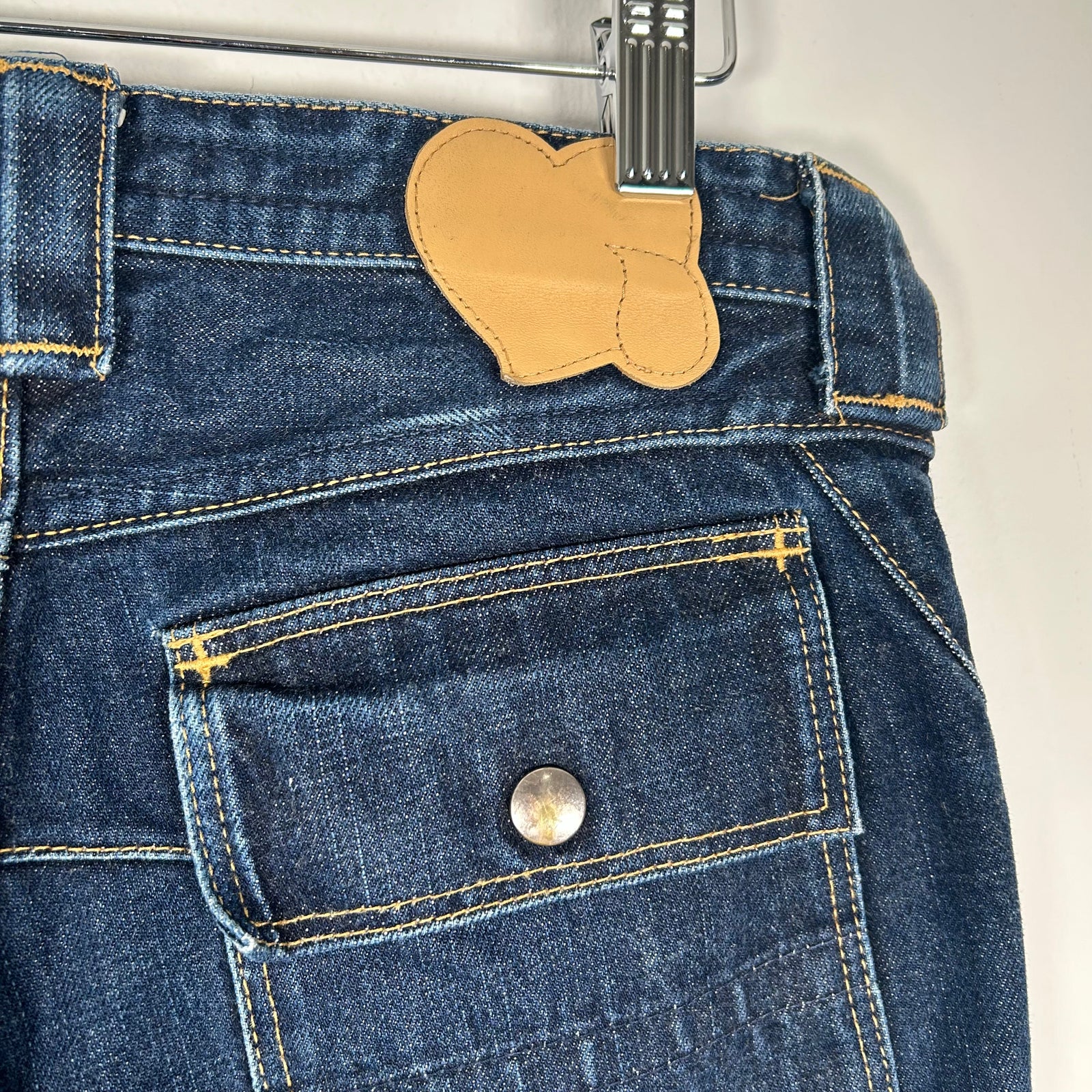 Number (N)ine Blue 6-Pocket Skinny Jeans Size 31