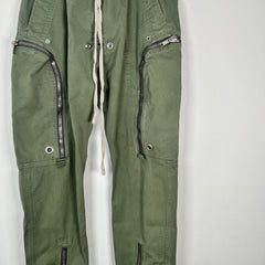 Rick Owens Green Bauhaus Cargo Pants Size S
