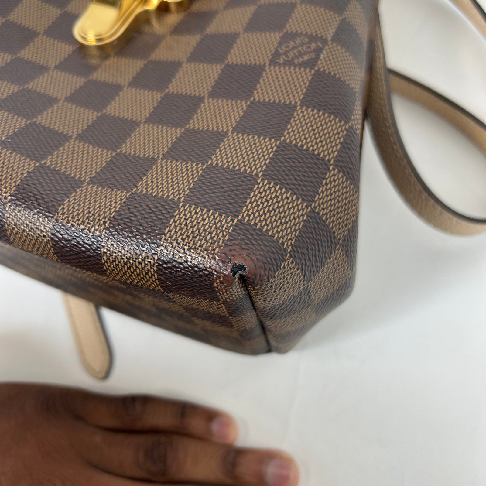 Louis Vuitton Damier Ebene Clapton Backpack