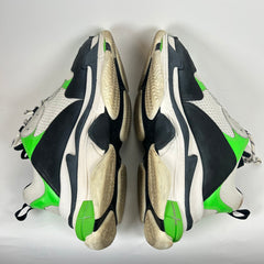 Balenciaga Green/Grey Triple S Sneaker Size 44