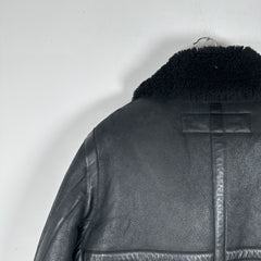 Acne Sherling Flight Jacket Size 48