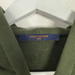 Louis Vuitton 3D Pocket Green Hoodie Size S