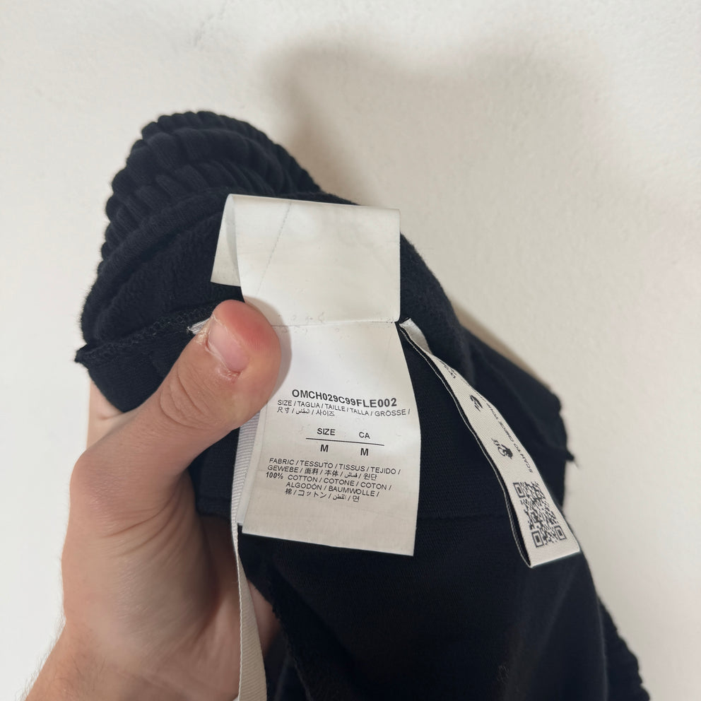 Off-White Black/White Logo Sweatpants Size M