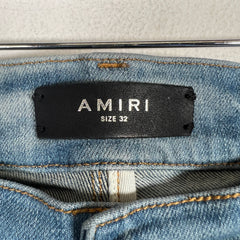 Amiri Lightwash MX1 Blue Jeans Size 32