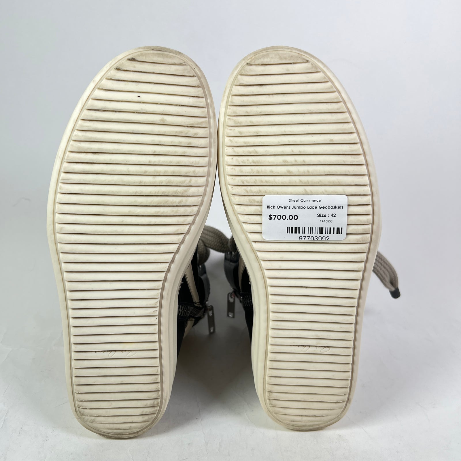 Rick Owens Jumbo Lace Geobaskets