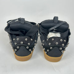 Lanvin Black Studded Curb Sneaker Size 45