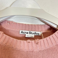 Acne Studios Pink Knit Sweater Size XL