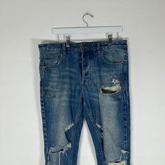 Ksubi Distressed Denim Jeans Size 34