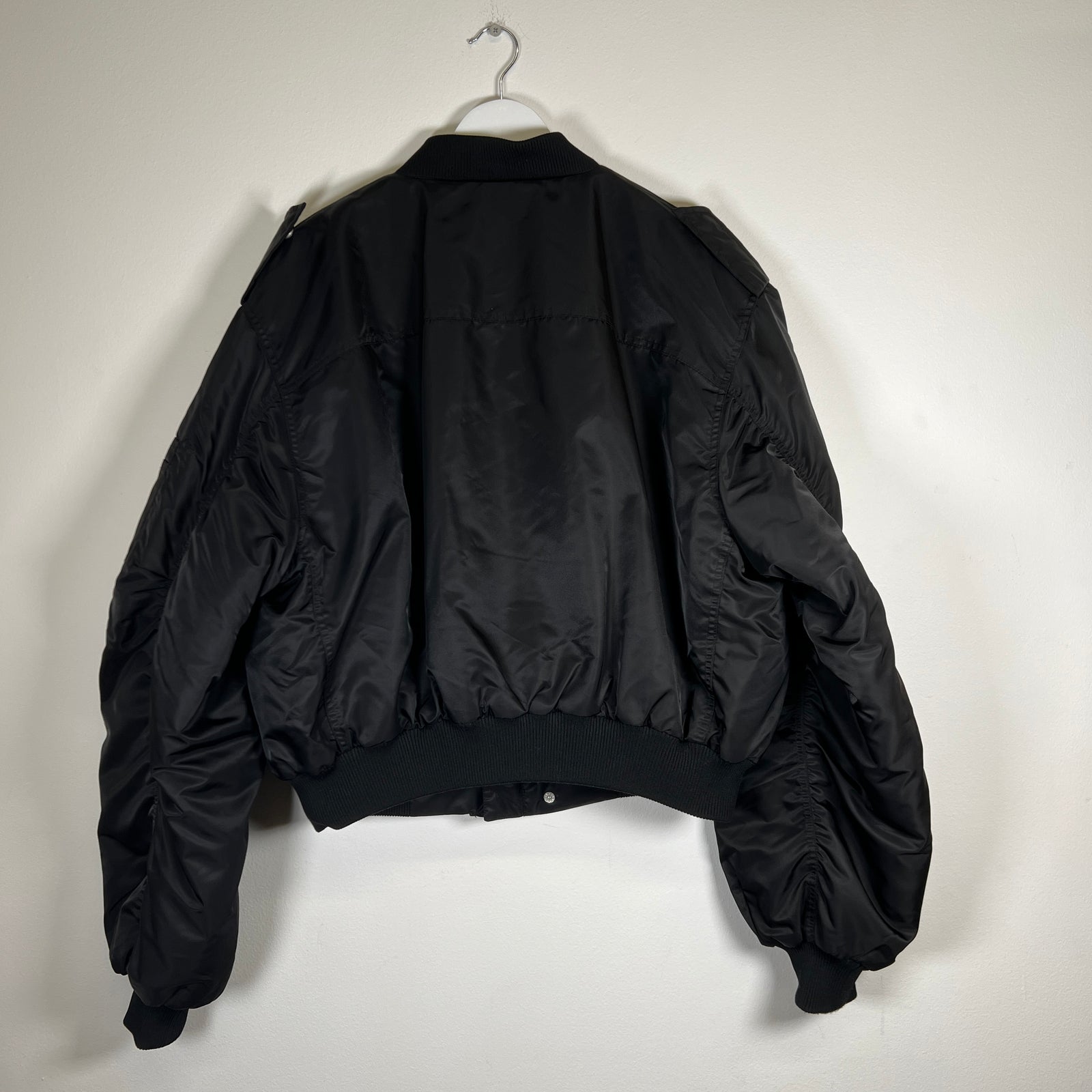 Entire Studios Black Bomber Size M