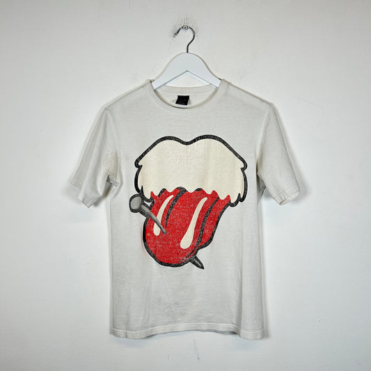 Number (N)ine White Rolling Stones T-shirt Size M