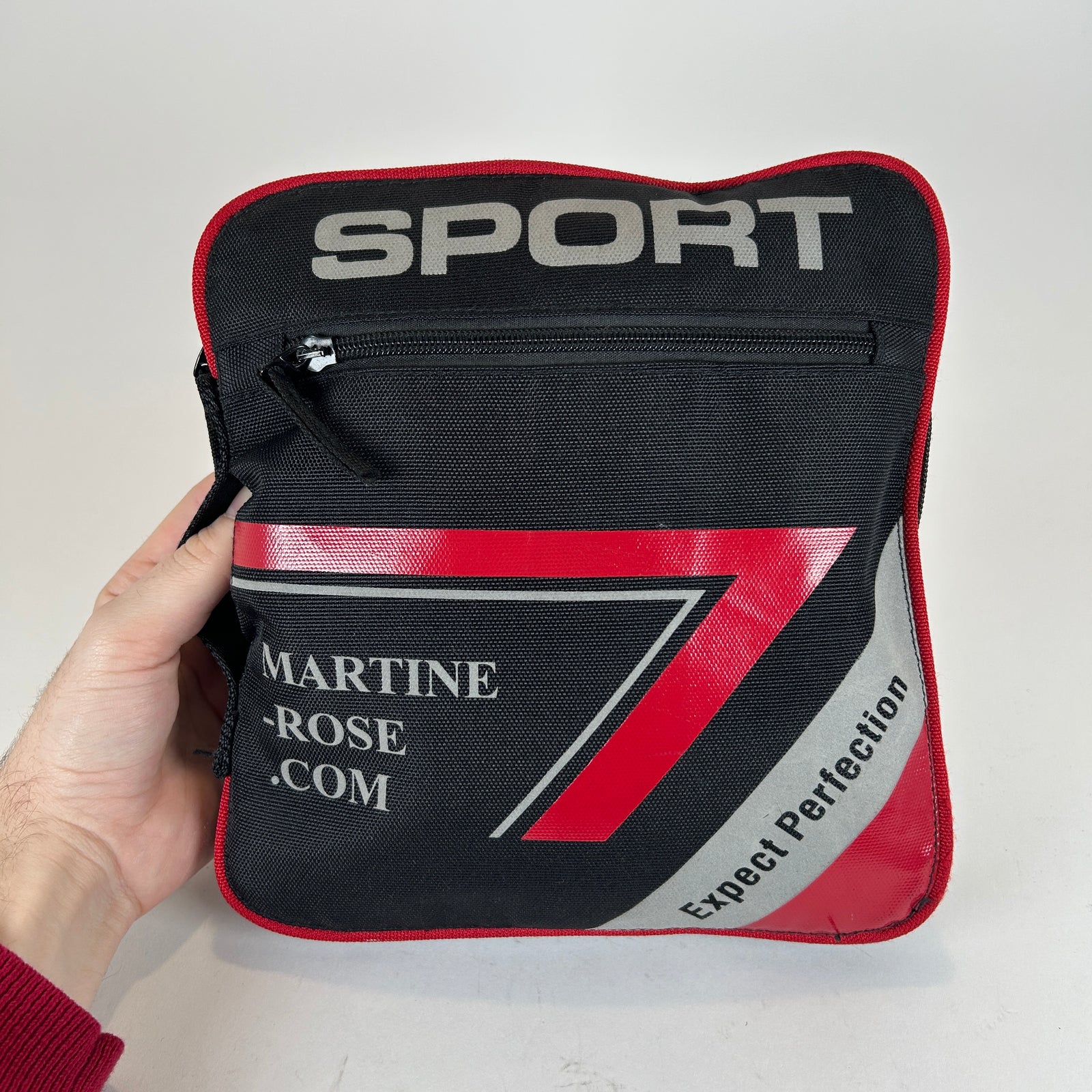 Martine Rose Sport Logo Foldable Duffle Bag
