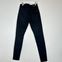 Amiri Black Distressed Skinny Jeans Size 31