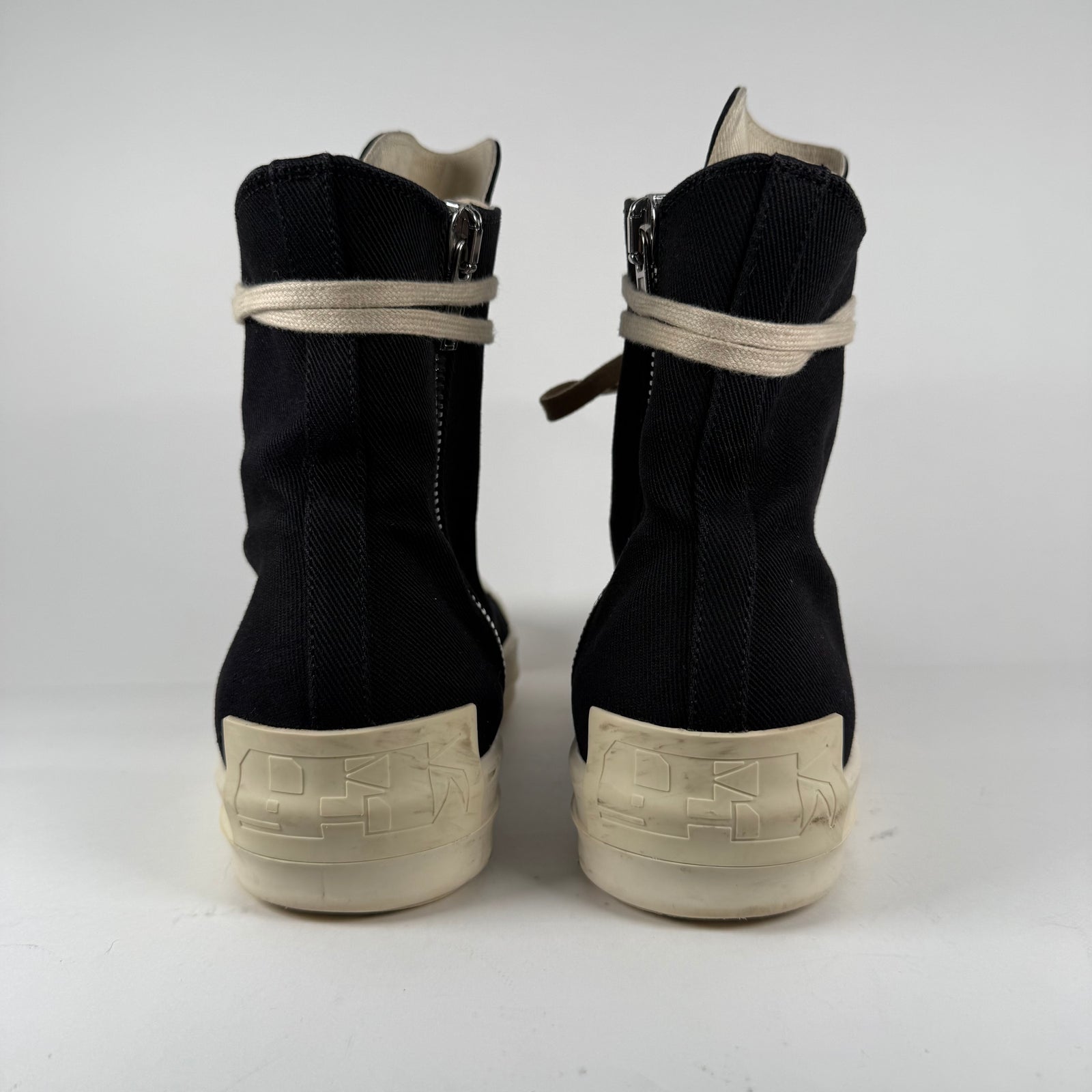 Rick Owens DRKSHDW Canvas Ramones Size 43
