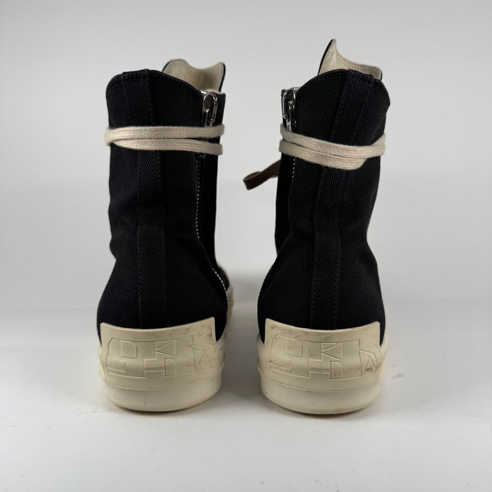 Rick Owens DRKSHDW Canvas Ramones Size 43