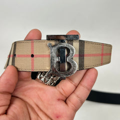 Burberry Vintage Check TB Belt Size 95