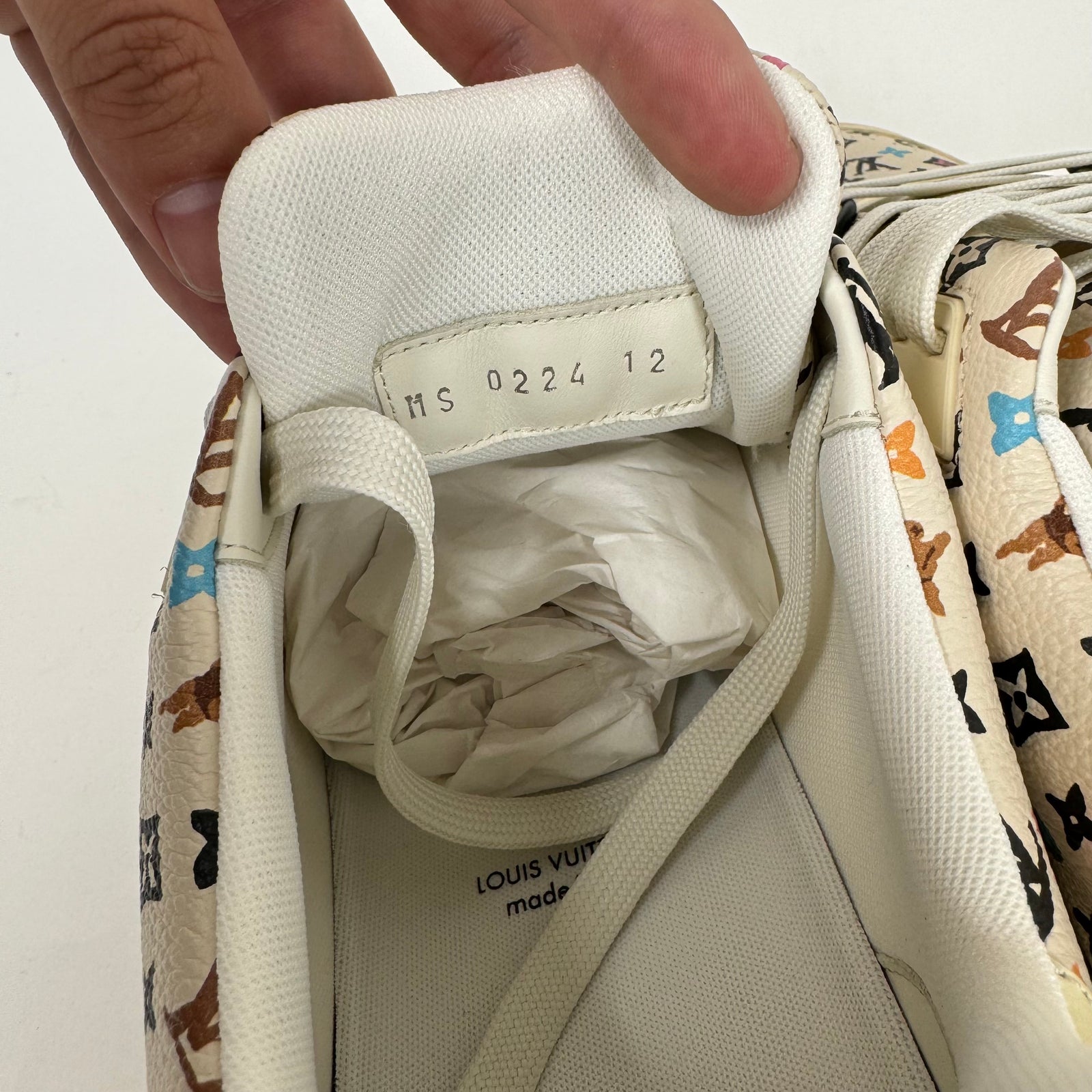 Louis Vuitton x Tyler The Creator Multi Color Trainers Size LV 12