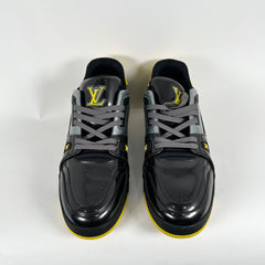 Louis Vuitton Trainers Patten Black & Gold Size 11