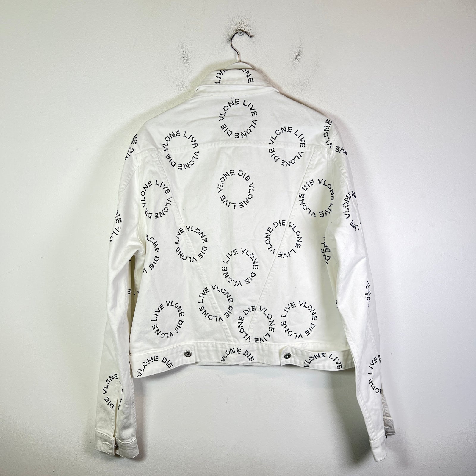 Vlone Friends & Family Rhinestone Denim Jacket