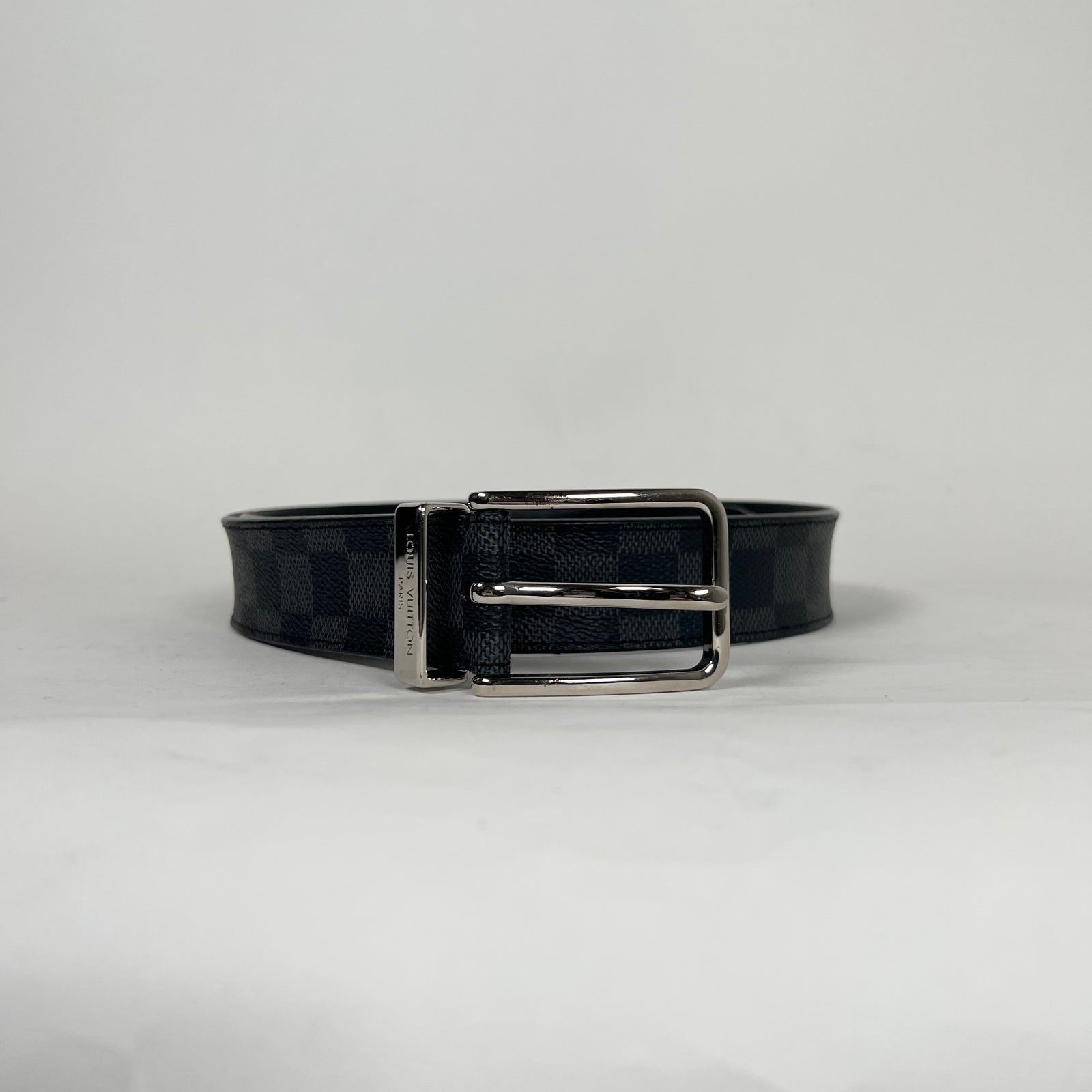 Louis Vuitton Black Damier Ceinture Belt
