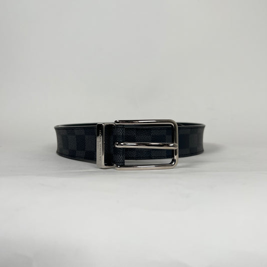 Louis Vuitton Black Damier Ceinture Belt
