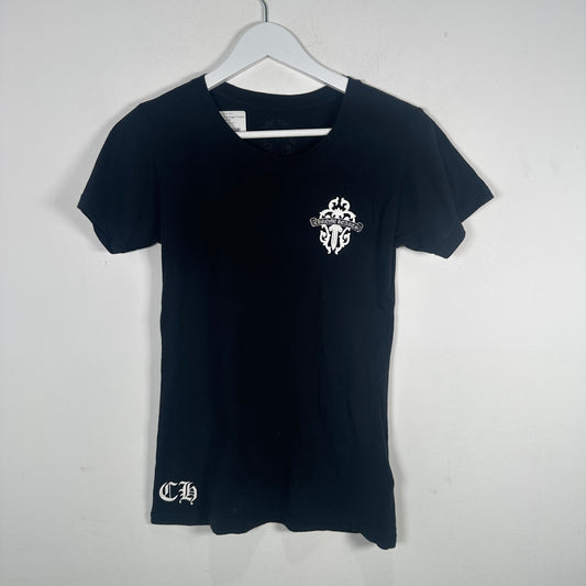 Chrome Hearts Black 'Vine Dagger" Graphic T-Shirt Size M