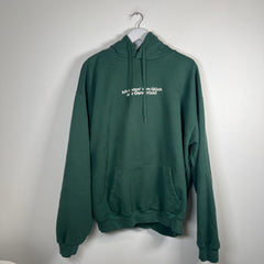 Vetements Green Tourist AW18 Hoodie Size XL