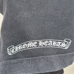 Chrome Hearts Black T-Bar Logo T-Shirt Size L