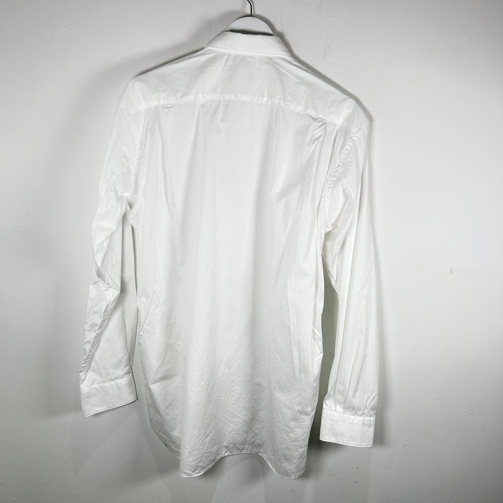 Comme Des Garcons Shirt White Button Up Size L