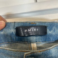 Amiri Black Thigh Logo MX-1 Size 32