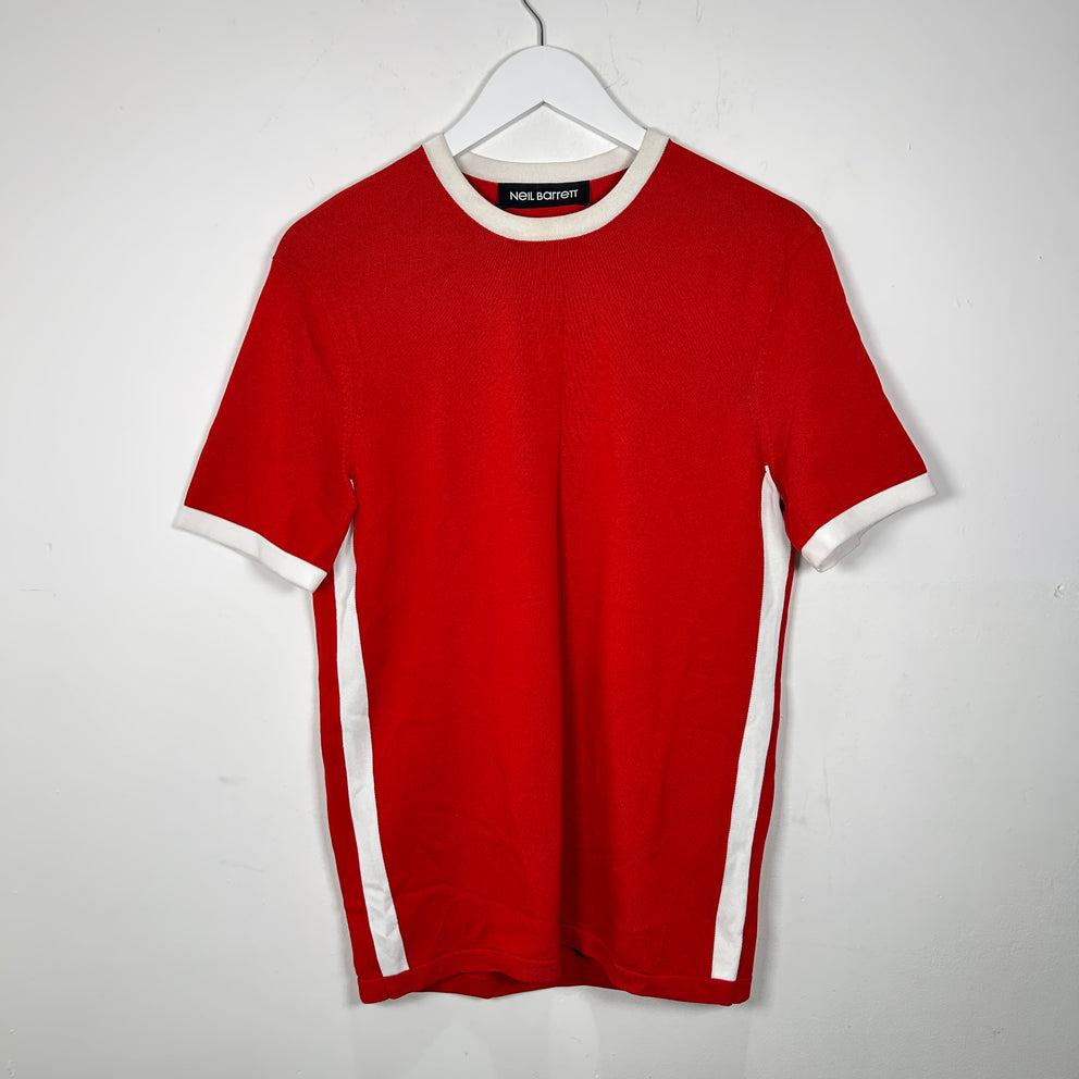 Neil Barret Red T-Shirt Size M