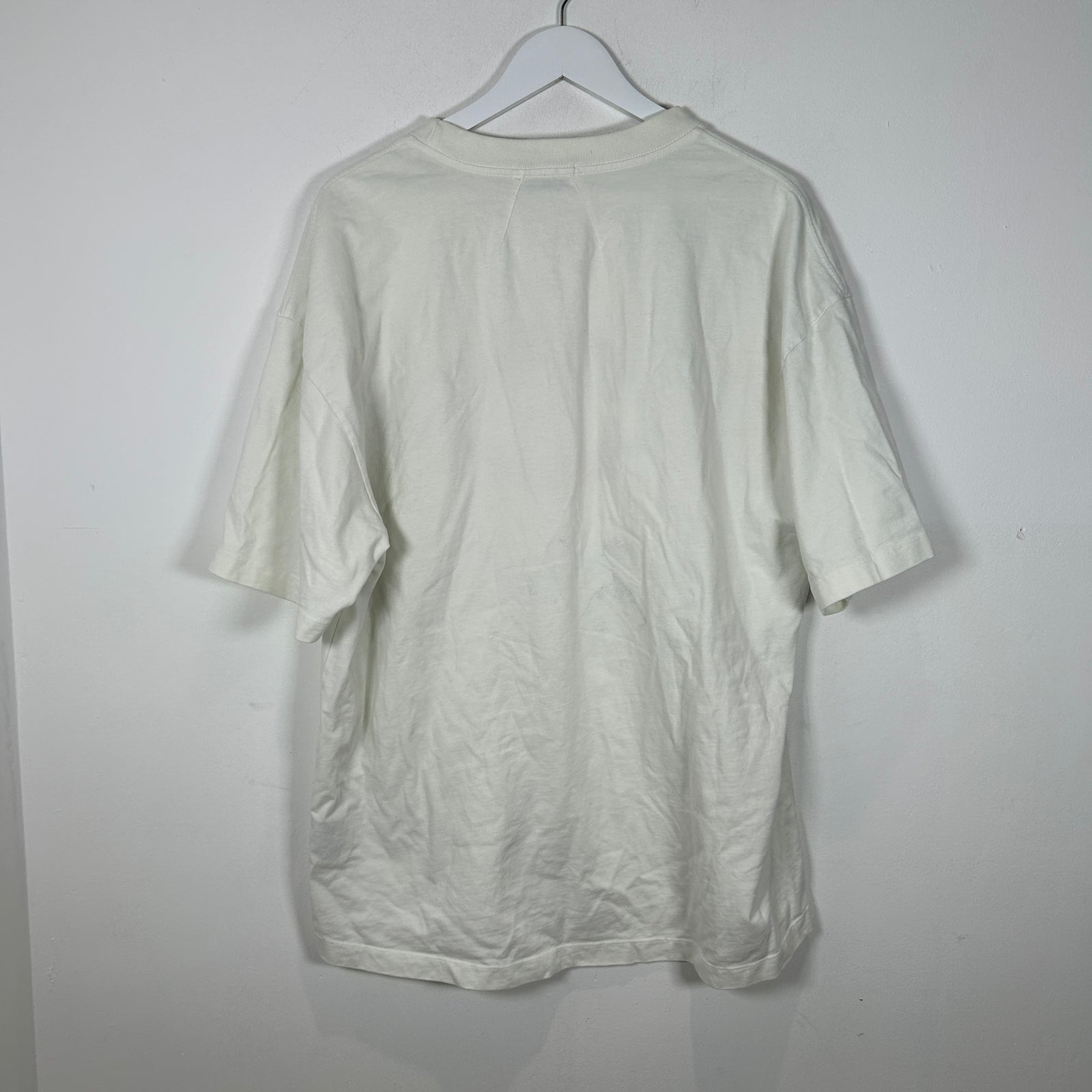 Rhude Spell-out Logo White T-Shirt Size L