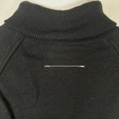 MM6 Maison Margiela Black Turtleneck Knit Sweater Size S