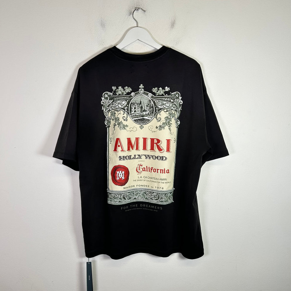 Amiri Chateau Stamp Oversized T-Shirt