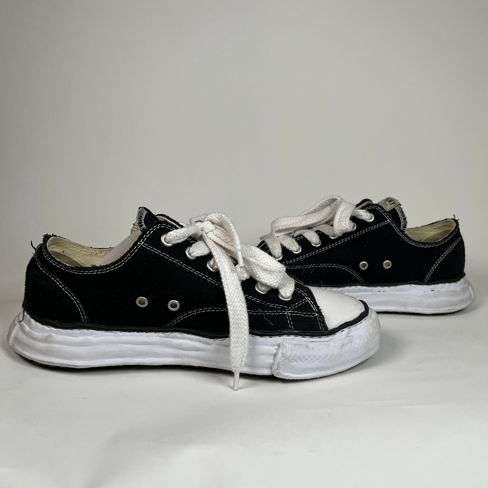 Maison Mihara MMY Black Peterson Sneakers Size 45