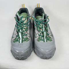 Burberry Grey/Green Check Arthur Sneaker Size 44