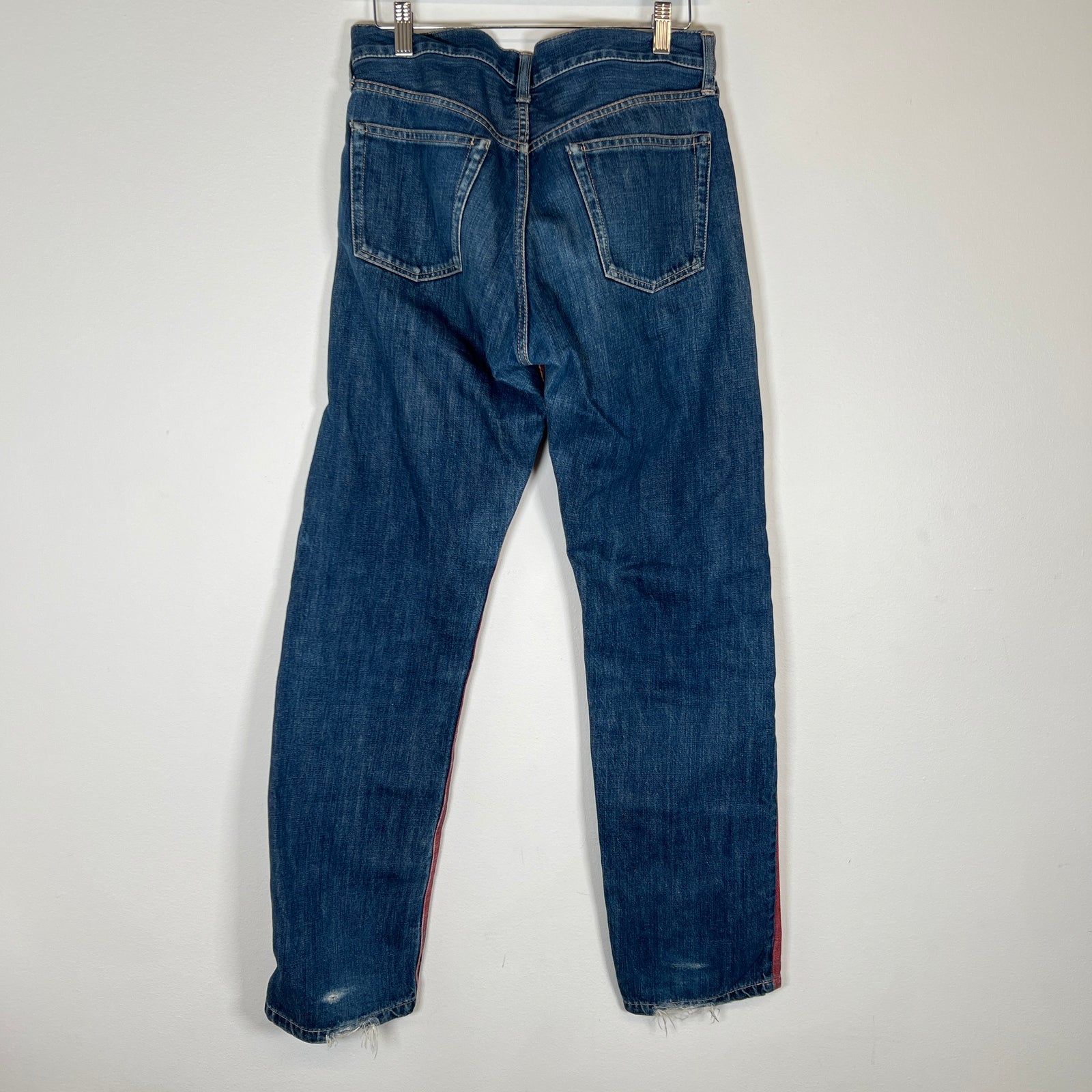 Comme Des Garcons Cuba Painted Denim Jeans Size Small