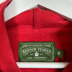 Denim Tears Red Wreath Hoodie Size M