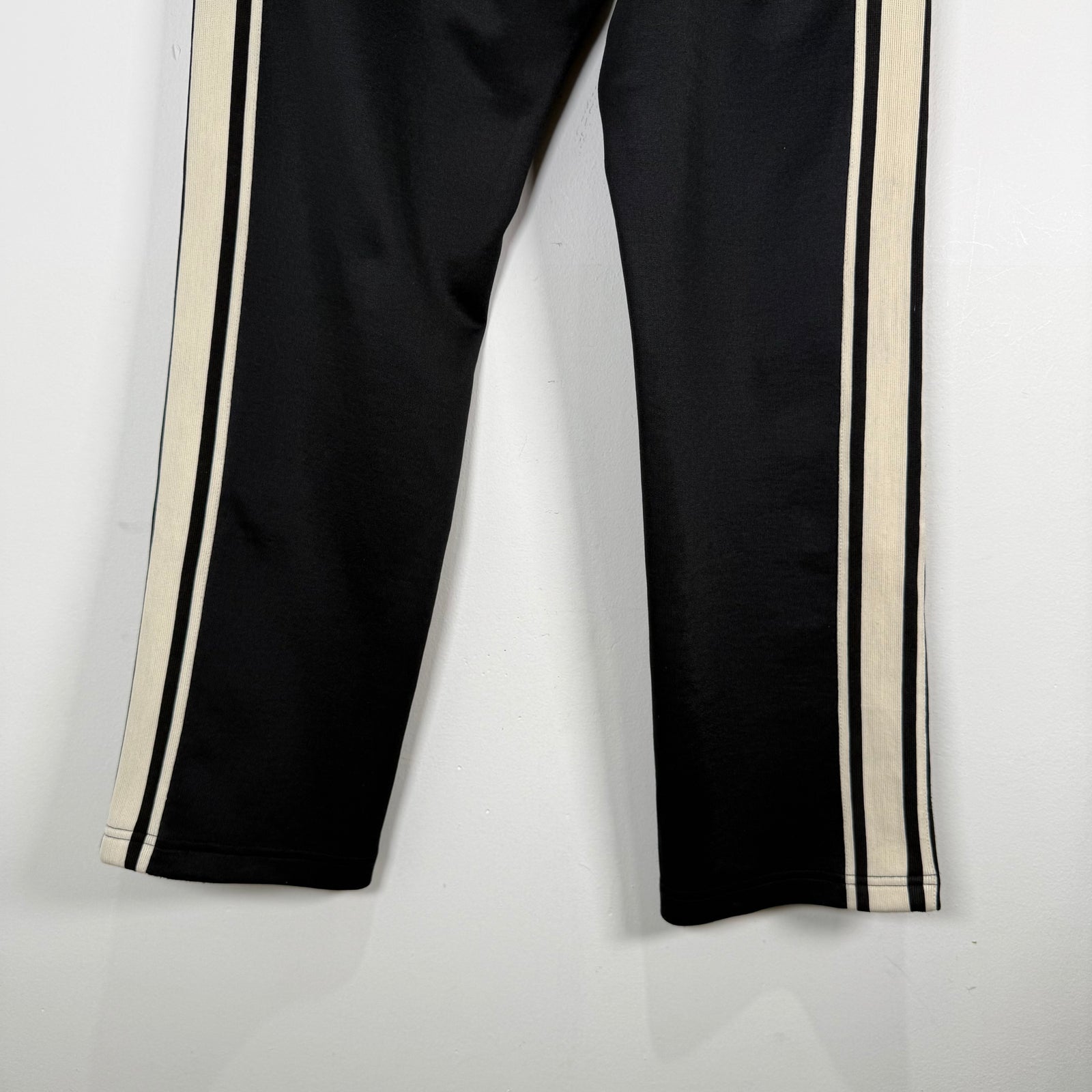 Celine Black Striped Logo Sweatpants Size M