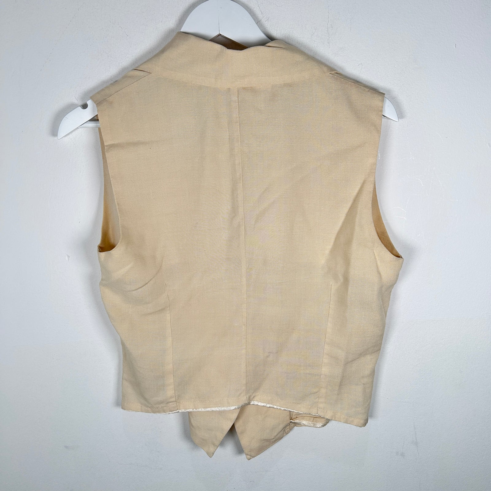 Dolce Gabbana Linen Vest Size S