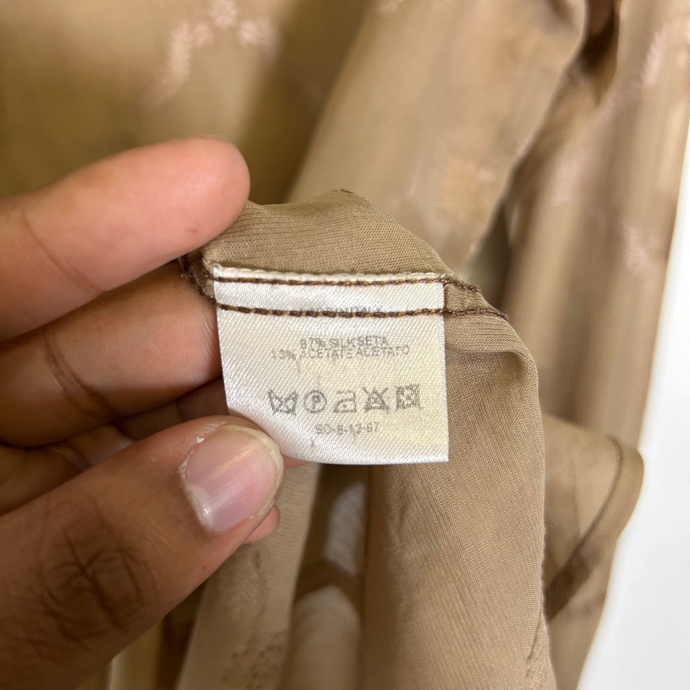 Gucci By Tom Ford SS03 Silk Sheer Button-Up Shirt
