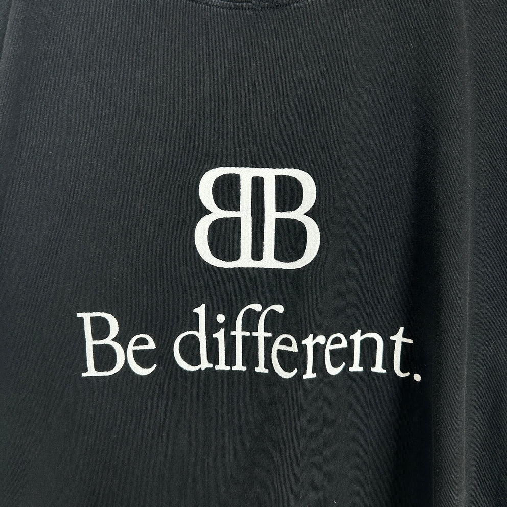 Balenciaga 'Be Different' Graphic T-Shirt Size XL