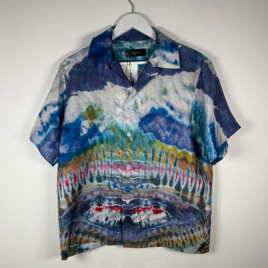 Amiri Watercolor Silk Shirt Size S