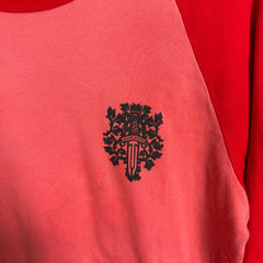 Chrome Hearts Red Dagger Baseball LS Tee Size L