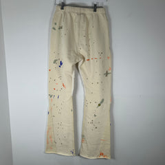 Gallery Dept. Cream Paint Splatter Sweatpants Size S