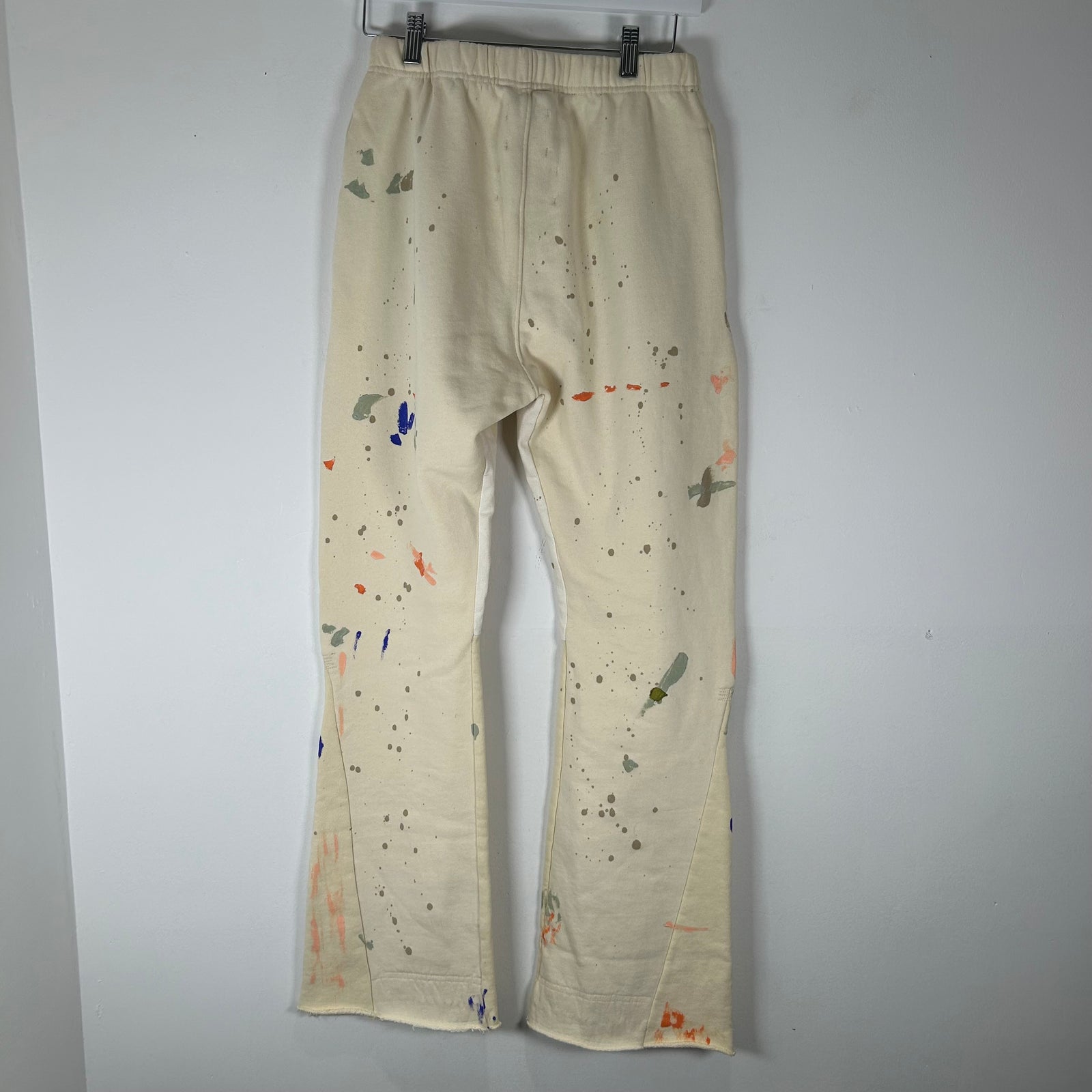 Gallery Dept. Cream Paint Splatter Sweatpants Size S